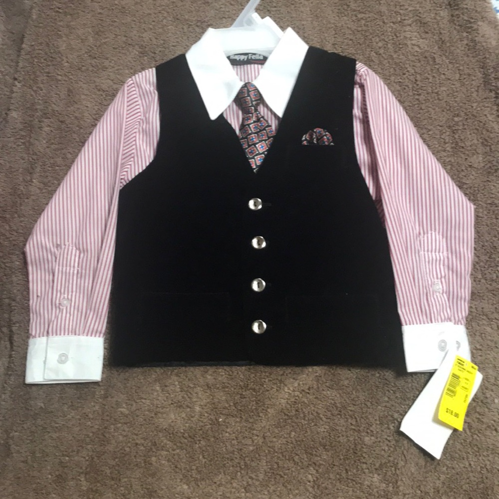 Boys Dress Shirt and Tie